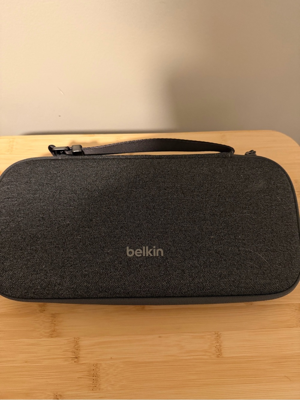 belkin Dark Gray Nintendo Switch 2 Carry Case with Wrist Strap